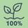Plastic made from 100% renewable raw materials