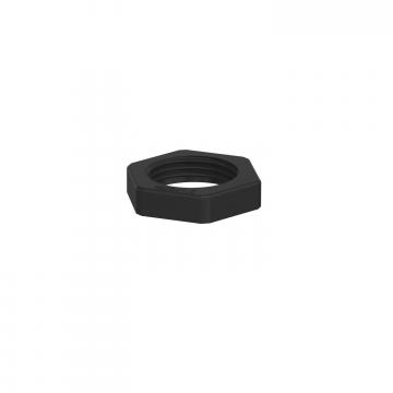 Porca, rosca métrica, preto
