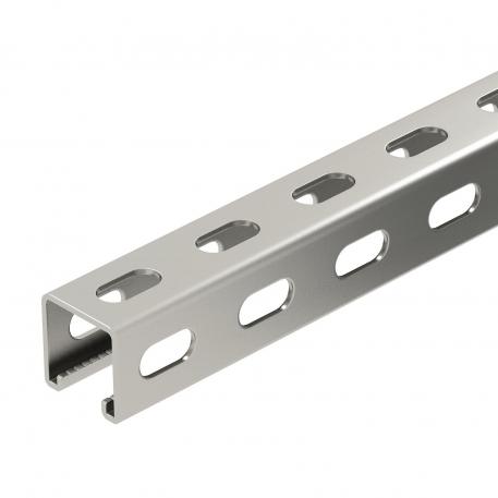 Perfil MS4141, rasgo 22 mm, A2, perfuração lateral