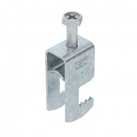 Braçadeira de suporte 2056 pé em F, simples, bandeja de pressão metálica, FT