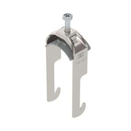 Braçadeira de suporte 2056 pé em W, simples, bandeja de pressão de plástico, A2