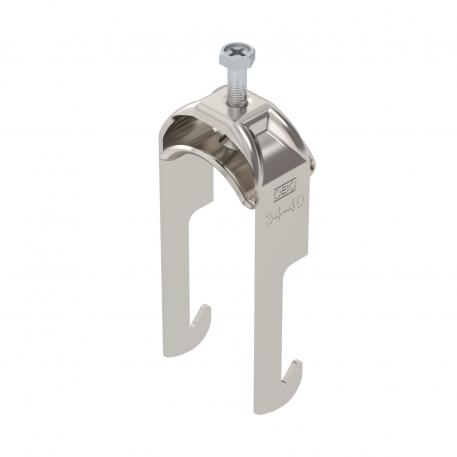 Braçadeira de suporte 2056 pé em W, simples, bandeja de pressão metálica, A2