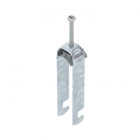 Braçadeira de suporte 2056 pé em F, tripla, bandeja de pressão de plástico, FT