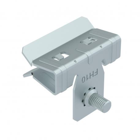 Abraçadeira de suporte, com parafusos roscados na lateral