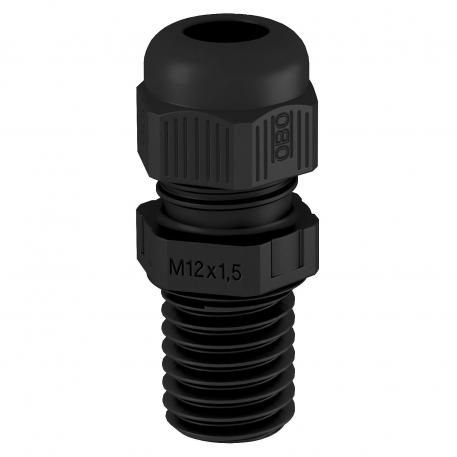 Bucim, rosca métrica longa, preto  |  | M16 x 1,5 | não | Preto