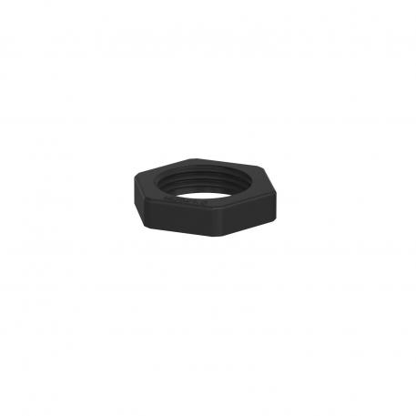 Porca, rosca métrica, preto M20_x_1,5 | 26