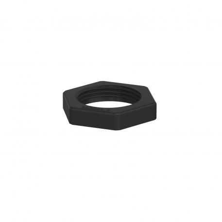 Porca, rosca métrica, preto M25_x_1,5 | 32