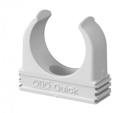 Abraçadeira Quick, resistência ao fio incandescente, branco puro