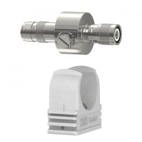 Protetor coaxial para ligação TNC: macho/fêmea