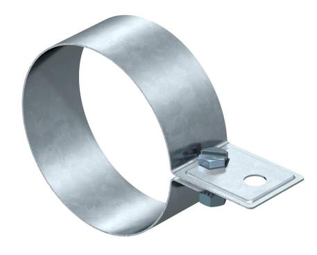 Abraçadeira para caleira FS