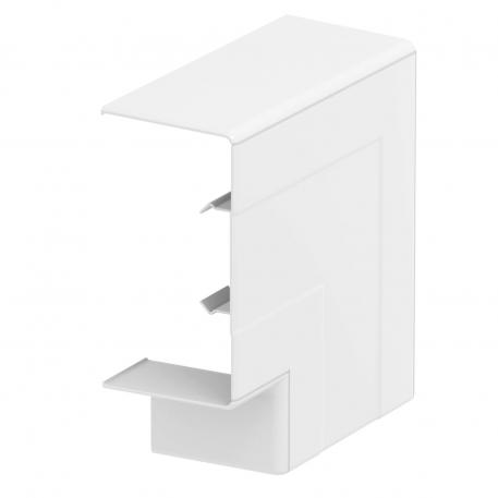 Ângulo plano, para calha técnica Rapid 45-2 tipo GK-53100 107 | 55,5 | branco puro; RAL 9010