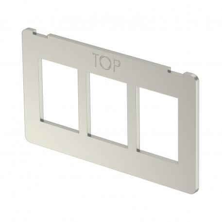 Platine 3 x Tipo A para suporte de montagem