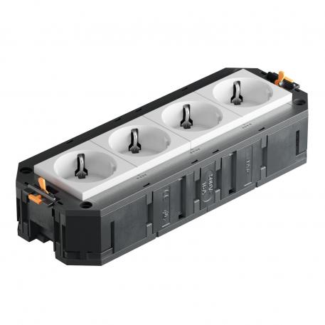 Suporte universal UT4, com espelho para aparelhos Modul 45®, comprimento do sistema 208 mm 208